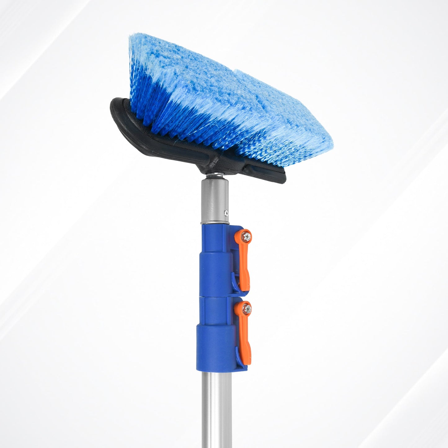 30 FT Exterior House Cleaning Brush Set with 6-24 Foot Telescoping Extension Pole