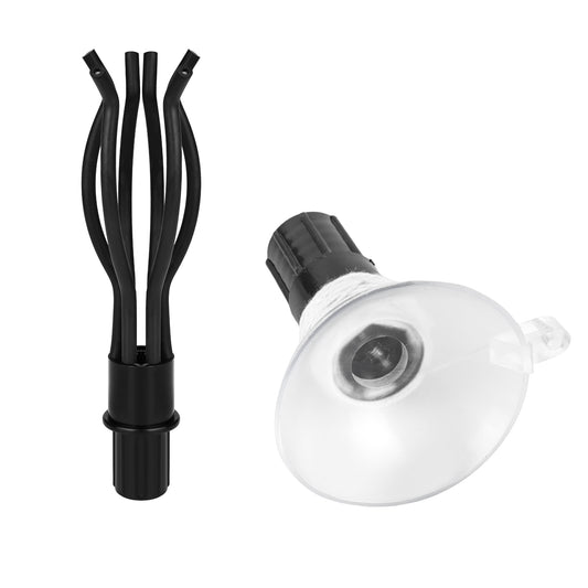 Light Bulb Changer Kit with Baskets and Suction Cup (Without Pole)