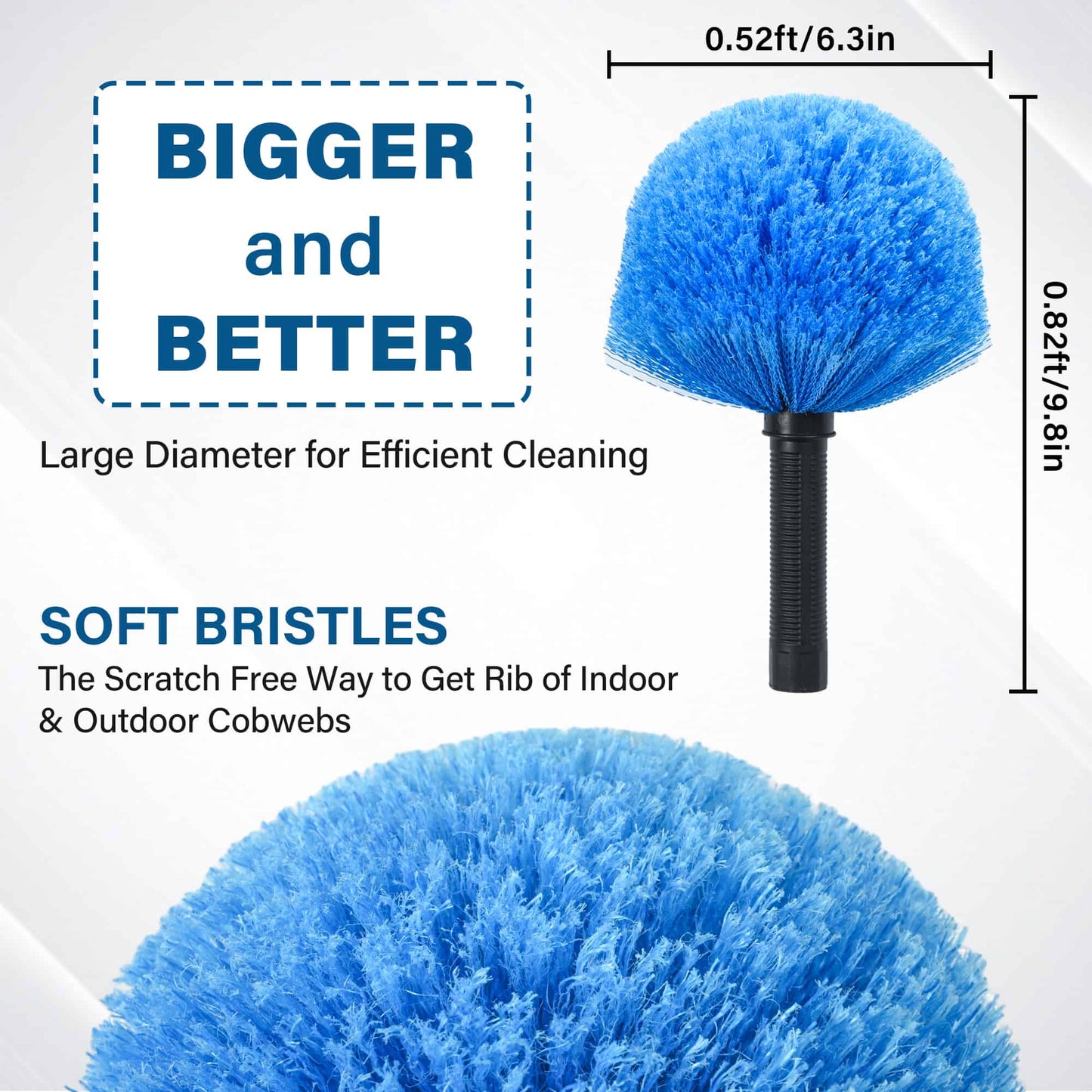 SHINMING Cobweb Duster Head Brush